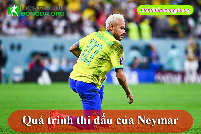 Quá trình thi đấu của Neymar