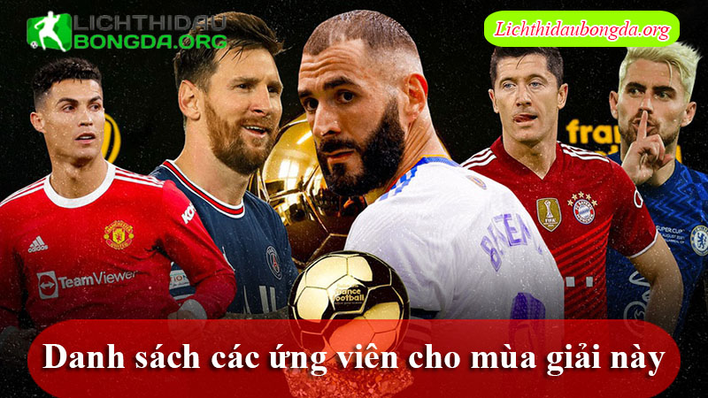 Danh sách các ứng viên cho mùa giải này