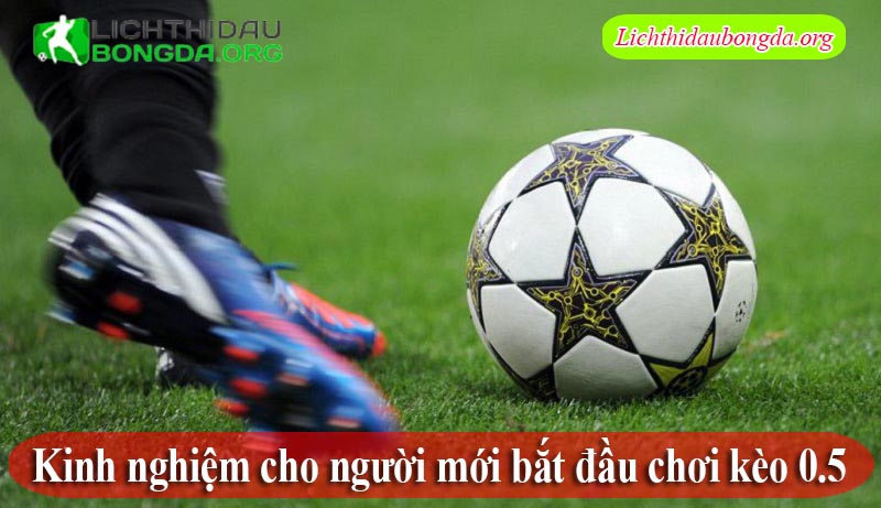 Kinh nghiệm cho người mới bắt đầu chơi kèo 0.5