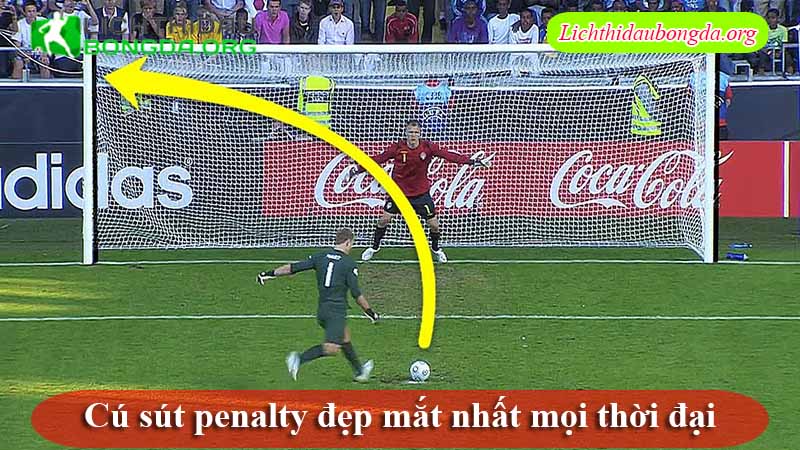 Cú sút penalty đẹp mắt nhất mọi thời đại