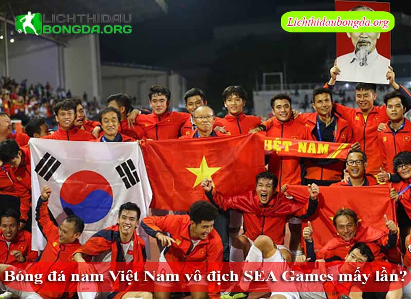 Bóng đá nam Việt Nam vô địch SEA Games mấy lần?