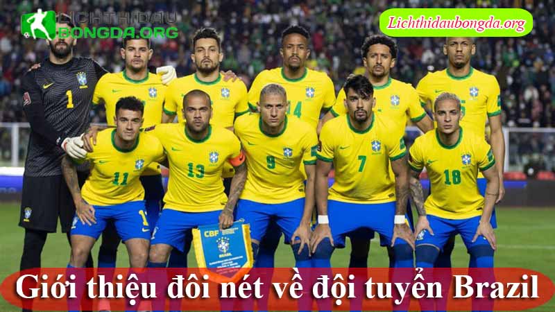 Giới thiệu đôi nét về đội tuyển Brazil