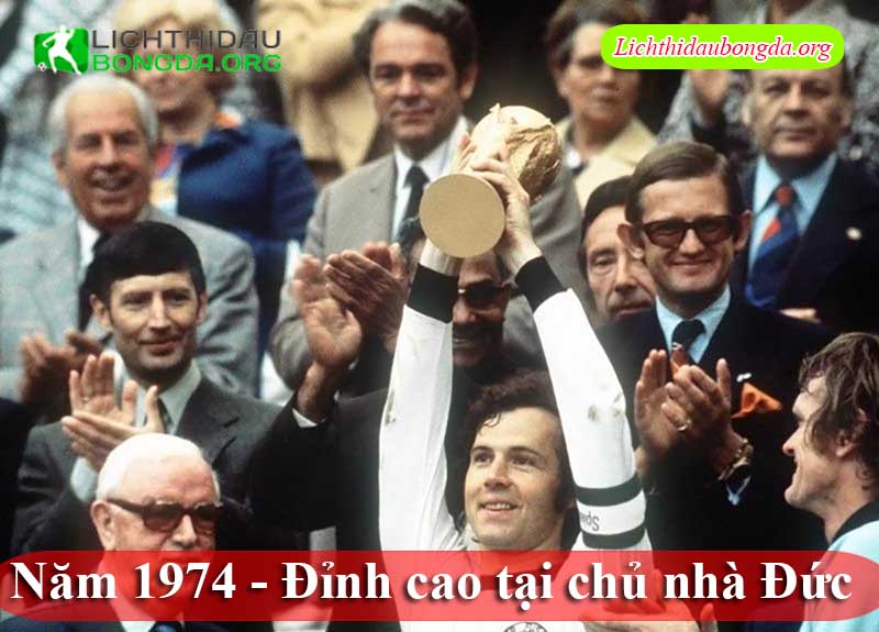 Năm 1974 - Đỉnh cao tại chủ nhà Đức 