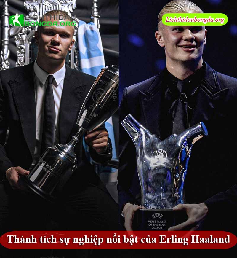 Thành tích sự nghiệp nổi bật của Erling Haaland