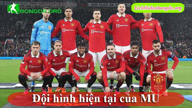 Đội hình hiện tại của MU