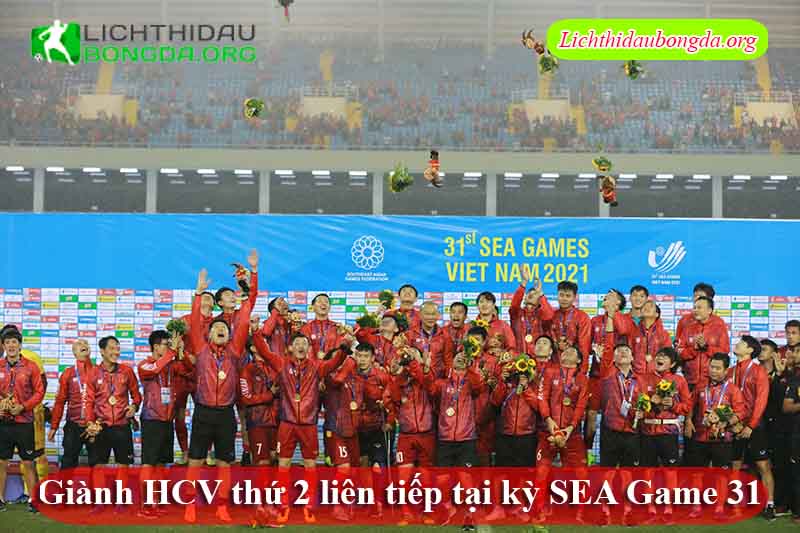 Giành HCV thứ 2 liên tiếp tại kỳ SEA Game 31